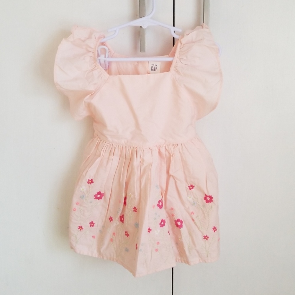 Baby Gap pink girls Easter dress NWT 18-24m